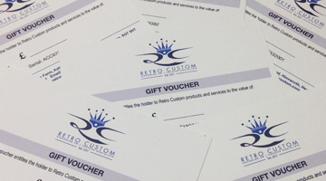 GIFT VOUCHERS